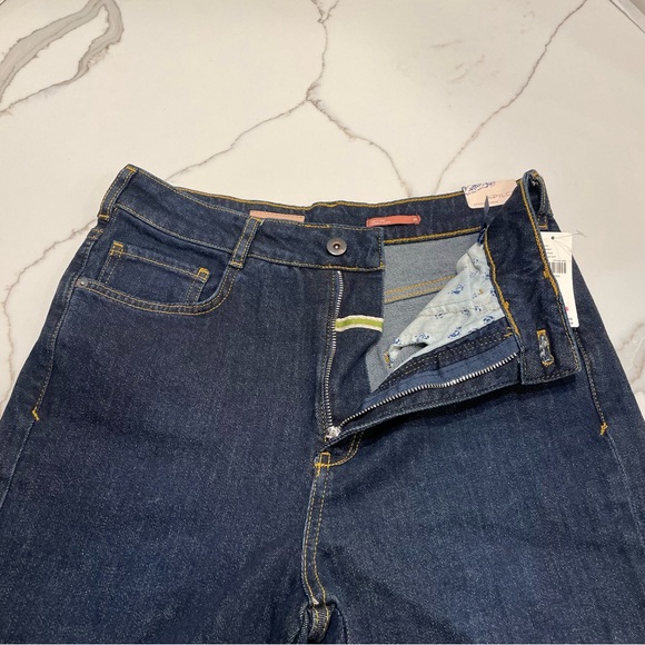 New Anthropologie Pilcro The Split Straight Jeans Sz 29 NWT - Picture 12 of 15